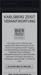 Mobile Screenshot of karlsberg.de